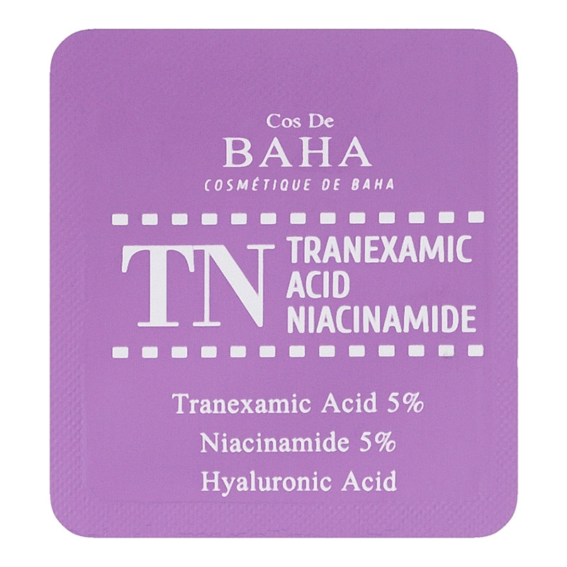 COS DE BAHA PARAUGS Traneksamsskābes Niacinamīda serums (TN) 1,5 ml