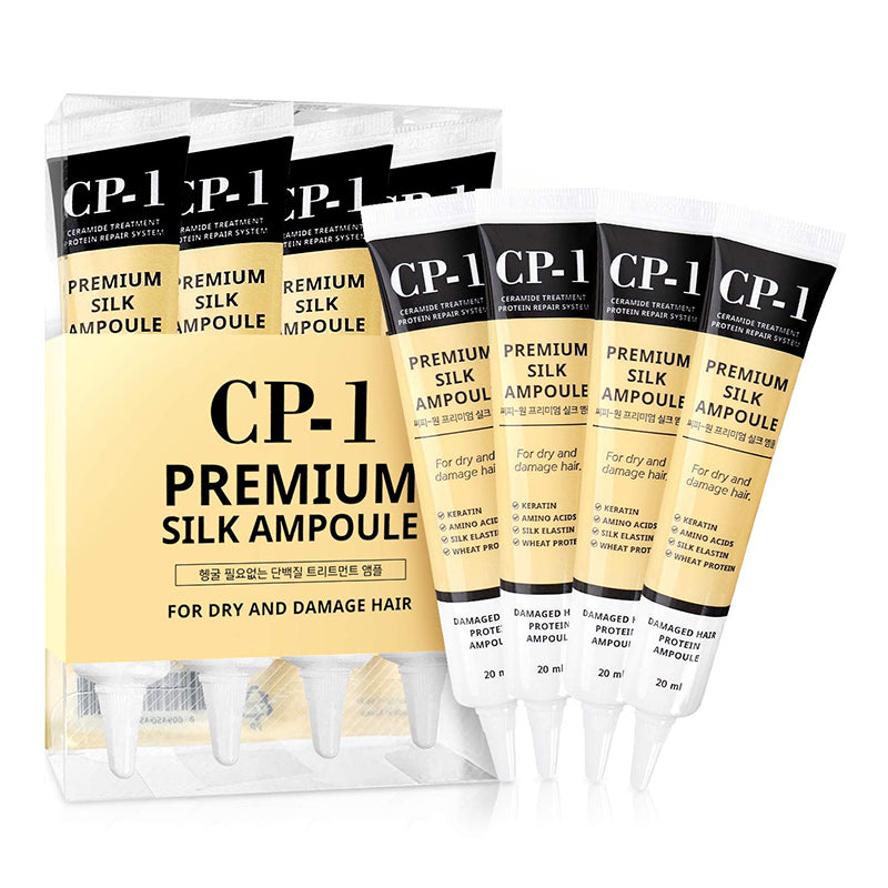 Esthetic House CP-1 SET matu serums ZĪDA PROTEĪNI CP-1 Premium Silk ampula 20 ml*4 gab.