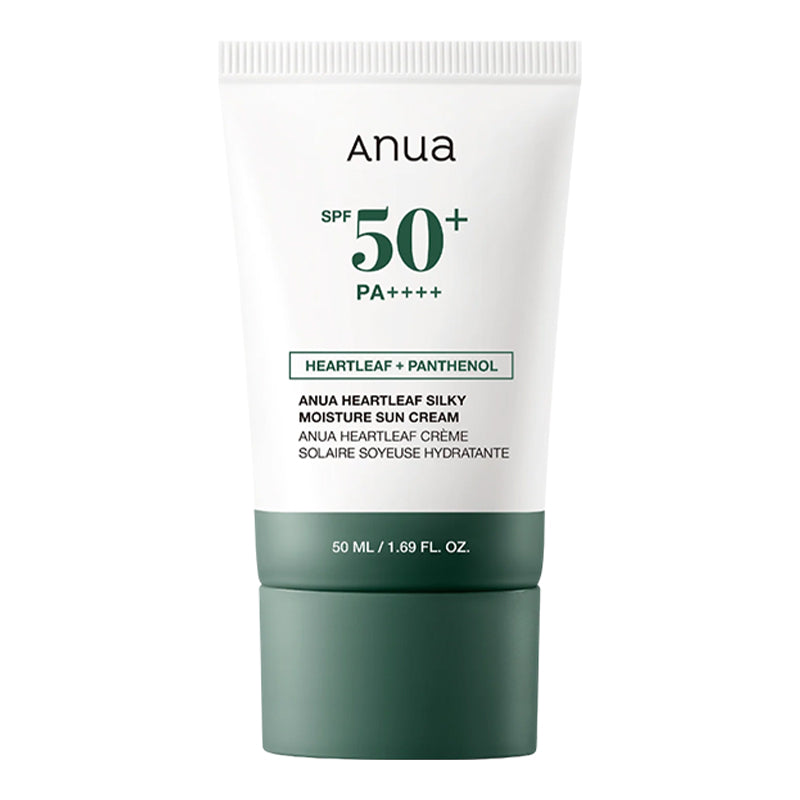 ANUA Heartleaf Silky Moisture Mild Sunscreen SPF50+ PA++++ 50 ml