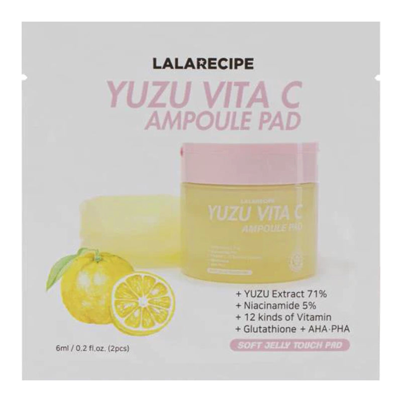 La La Recipe Yuzu Vita C Ampoule Pad PARAUGS 6 ml*2 gab.