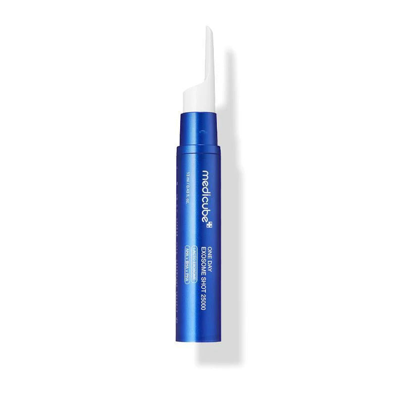 Medicube One Day Exosome Shot Pore Serum 25000 – intensyvus veido serumas poroms su egzosomomis ir AHA, BHA, PHA rūgštimis, 13 ml