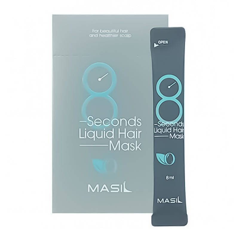 MASIL Volumizing Mask Set 8 Seconds Liquid Hair Mask Stick Pouch Blue 8 ml*20 ml