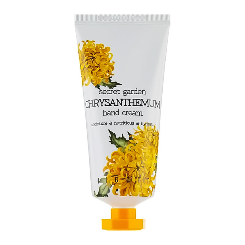 Jigott Secret Garden krizantēmu roku krēms 100 ml