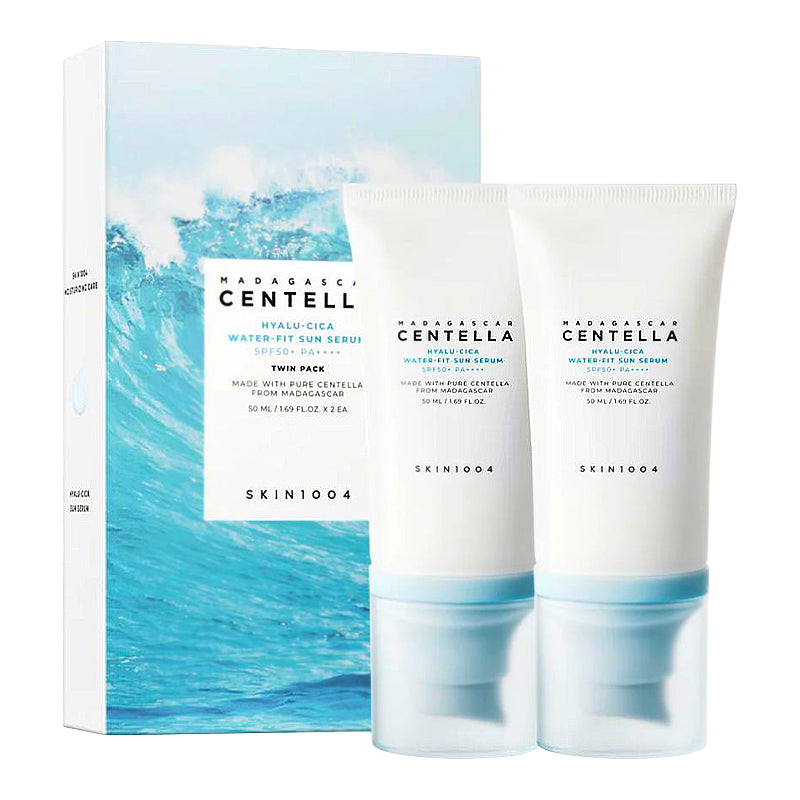 SKIN1004 Madagascar Centella Hyalu-Cica Water-Fit saules serums dvīņu iepakojumā (50ml*2)