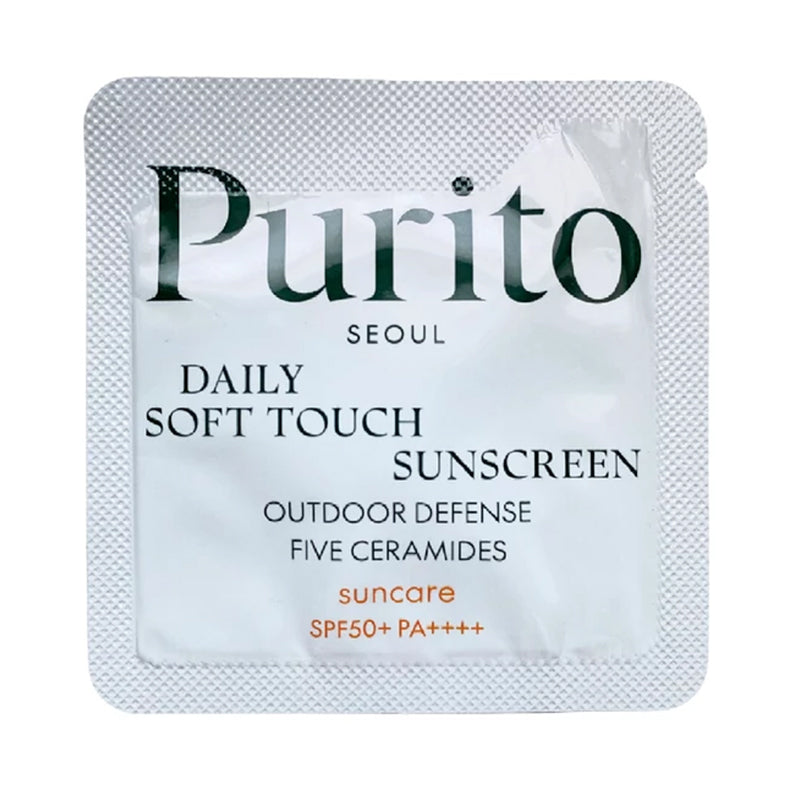 PURITO PRÓBKA Seoul Daily Soft Touch Sunscreen SPF 50 PA++++, 1 g