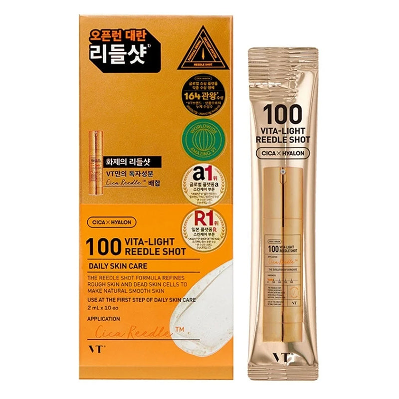 VT COSMETICS Vita-Light Reedle Shot 100 SET 2 ml * 10 pcs