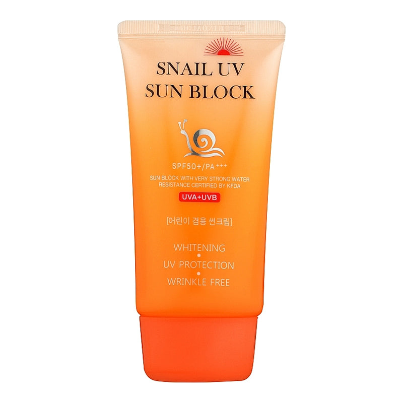 JIGOTT Snail UV saules bloķētājs SPF50+ 70 ml