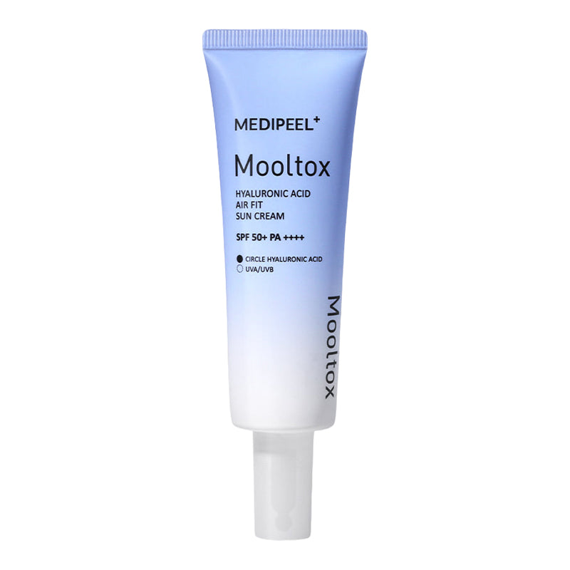 MEDI-PEEL hialuronskābes Aqua Mooltox Air Fit saules aizsargkrēms SPF 50+ 50 ml