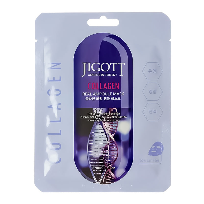 Jigott Collagen Real Ampoule Mask 27 ml