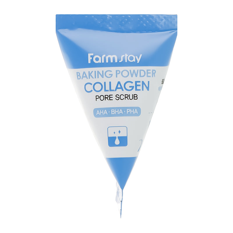 FarmStay Collagen Baking Powder poru skrubis, 1 gab. * 7 ml