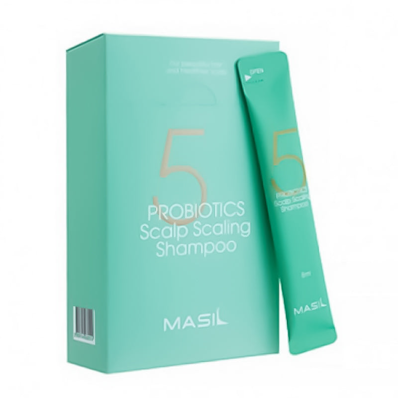 Masil 5 Probiotics galvas ādas skrubja šampūns 8 ml