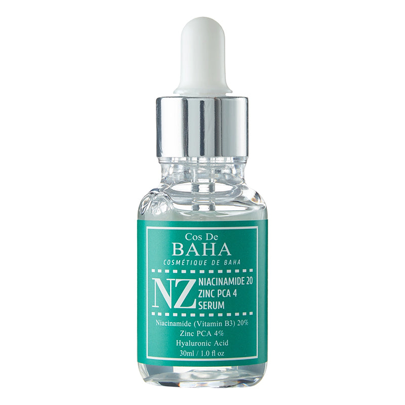 COS DE BAHA Niacinamide 20% Zinc 4% serums (NZ) 30 ml