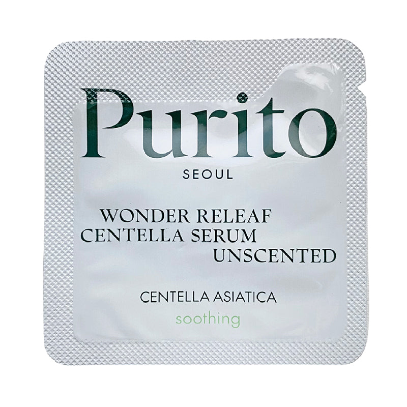 PURITO Sample Wonder Releaf Centella Serum Unscented, 1 g