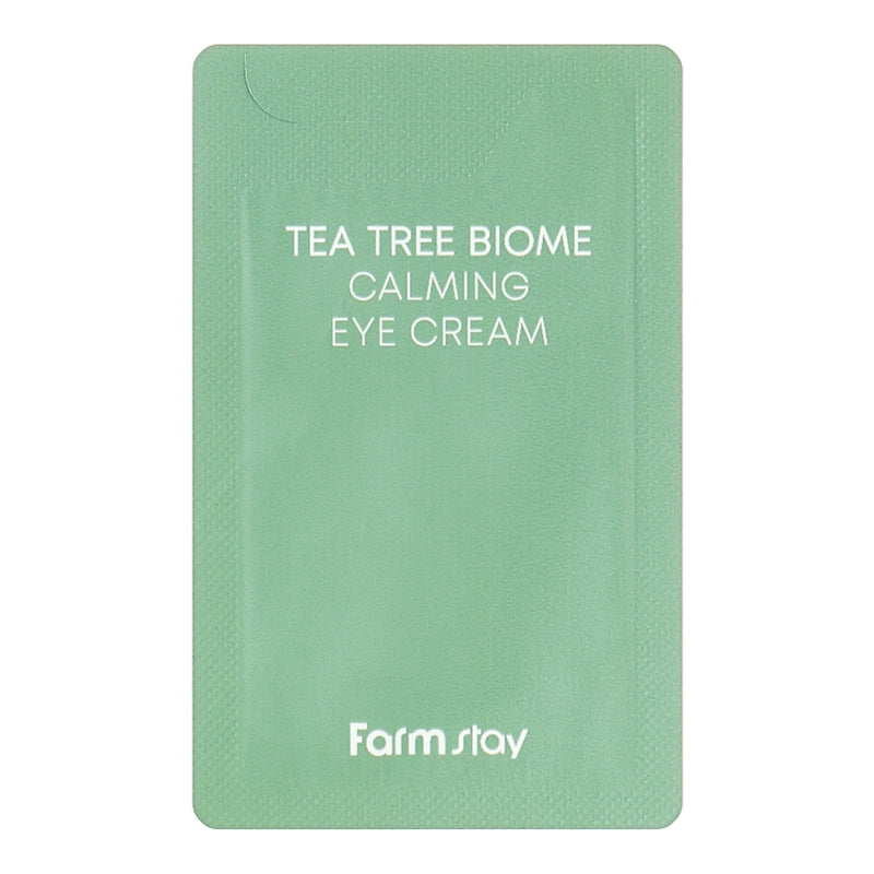 FarmStay Tea Tree Biome nomierinošs acu krēms PARAUGS 1 ml