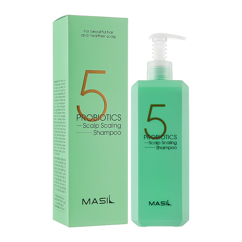 MASIL 5 Probiotics attīrošs šampūns galvas ādai 500 ml