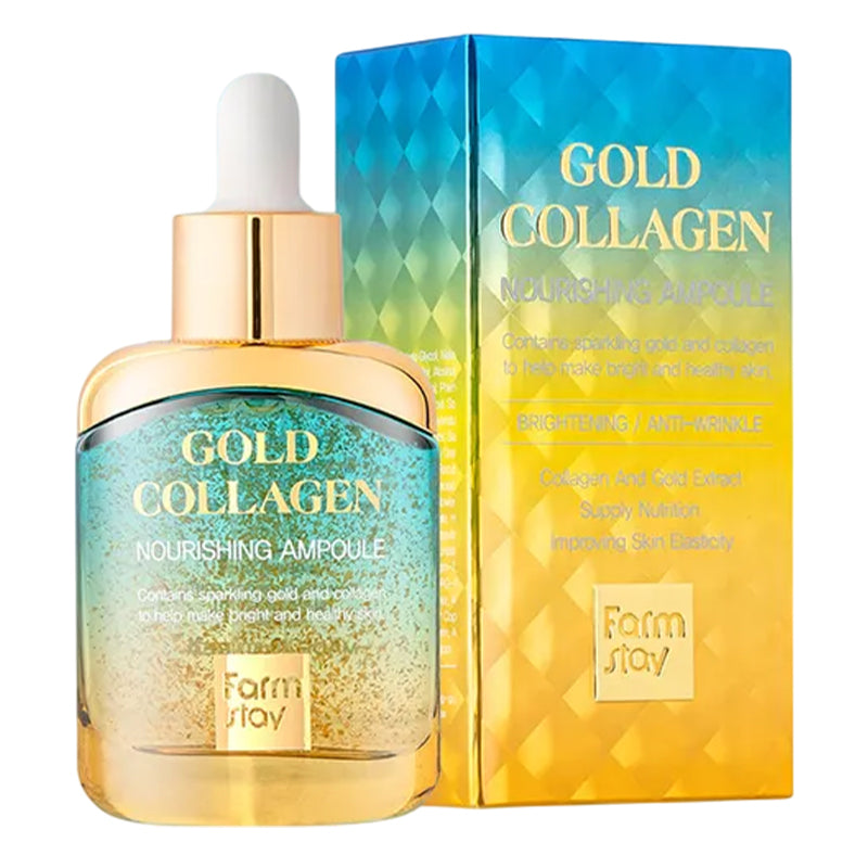 FarmStay Gold Collagen barojoša ampula 35 ml