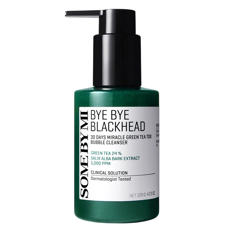 SomeByMi Bye Bye Blackhead 30 Days Miracle Green TeaTox Bubble Cleanser 120 g
