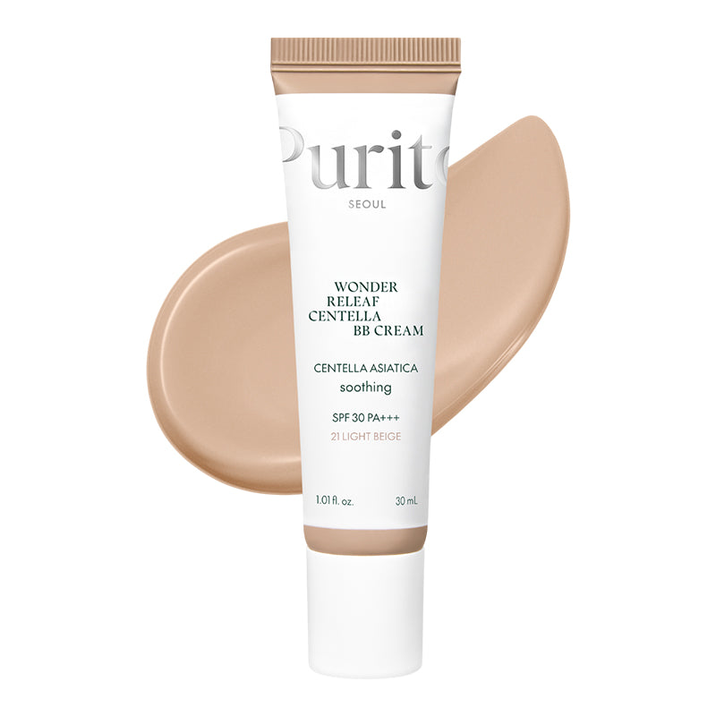 PURITO BB cream Seoul Wonder Releaf Centella BB Cream №21 Light Beige 30 ml