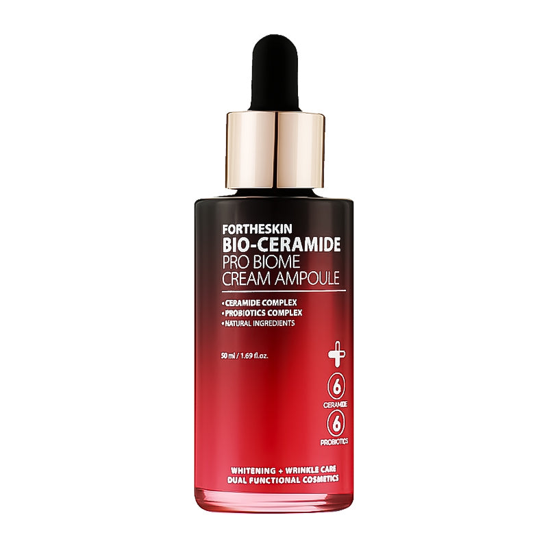 Fortheskin Bio-Ceramide Pro Biome krēms ampulās 50 ml
