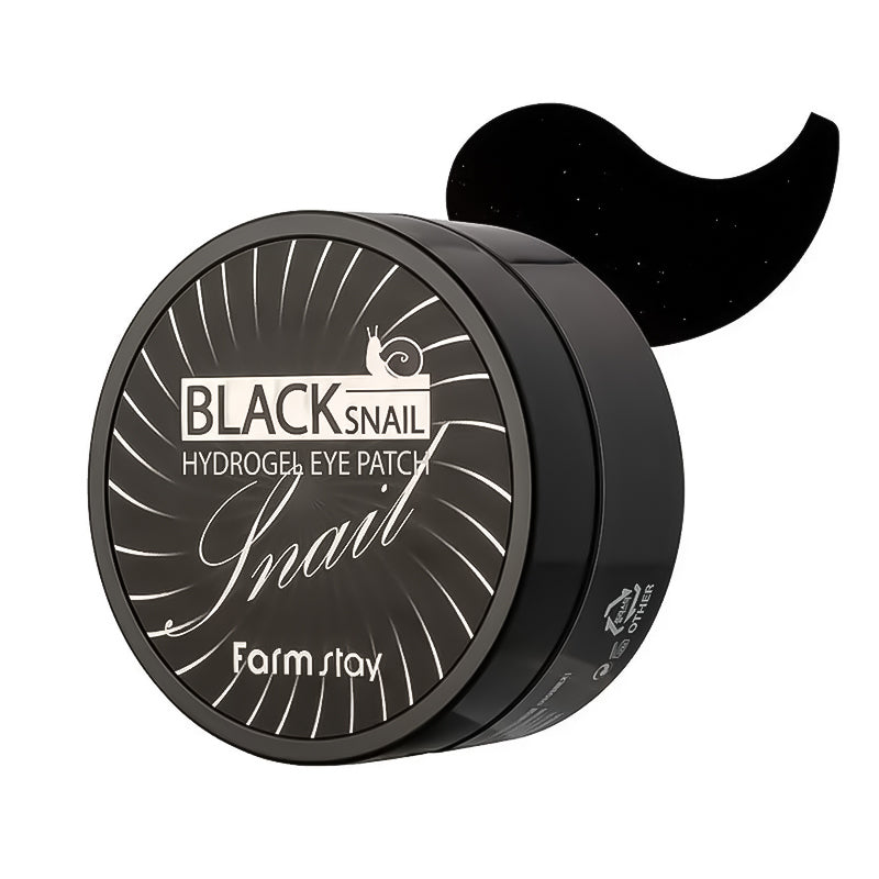FarmStay Black Snail Hydrogel Eye Patch 60 pcs