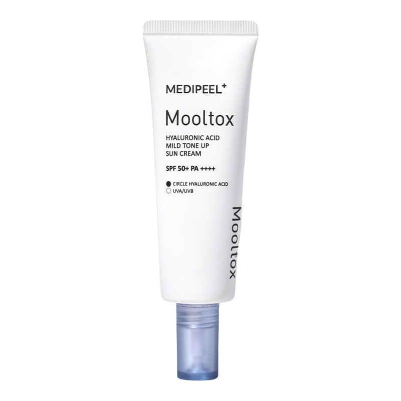 MEDI-PEEL Hyaluronic Acid Aqua Mooltox vieglais tonējošais saules krēms SPF 50+ 50 ml