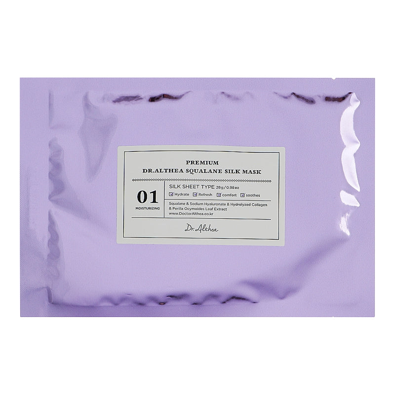 Dr. Althea Premium Squalane zīda maska, 1 gab. * 28 ml