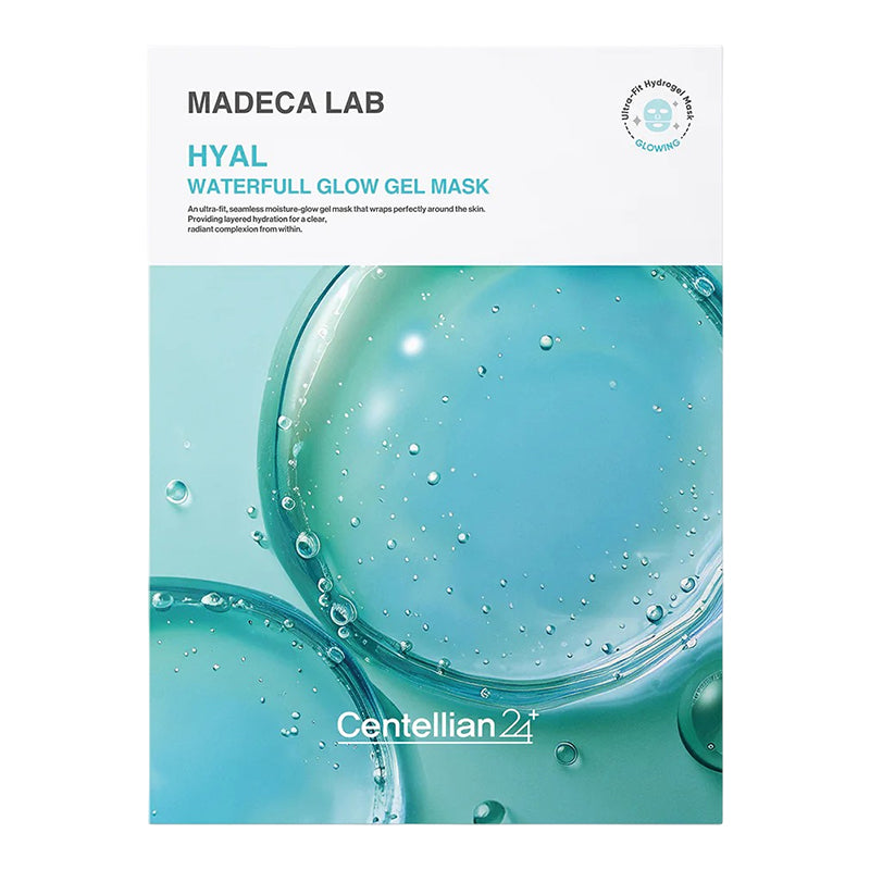 CENTELLIAN24 Set of Hyal Waterfull Glow Gel Masks, 22 g x 5