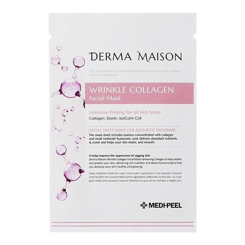 MEDI-PEEL DERMA MAISON Wrinkle Collagen Facial Mask 1 pc