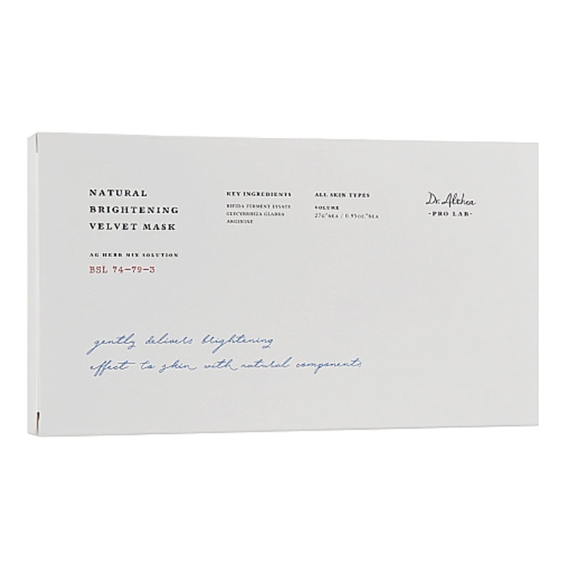 DR. ALTHEA Natural Brightening Velvet Mask 6gab*27 ml