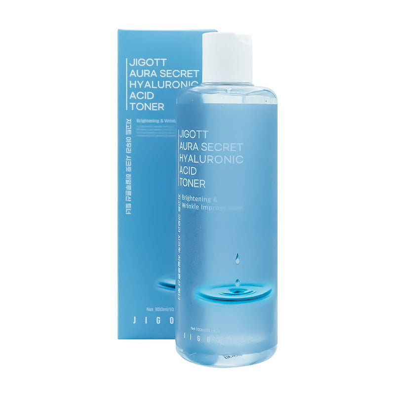 JIGOTT Facial toner HYALURON Aura Secret Hyaluronic Acid Toner, 300 ml