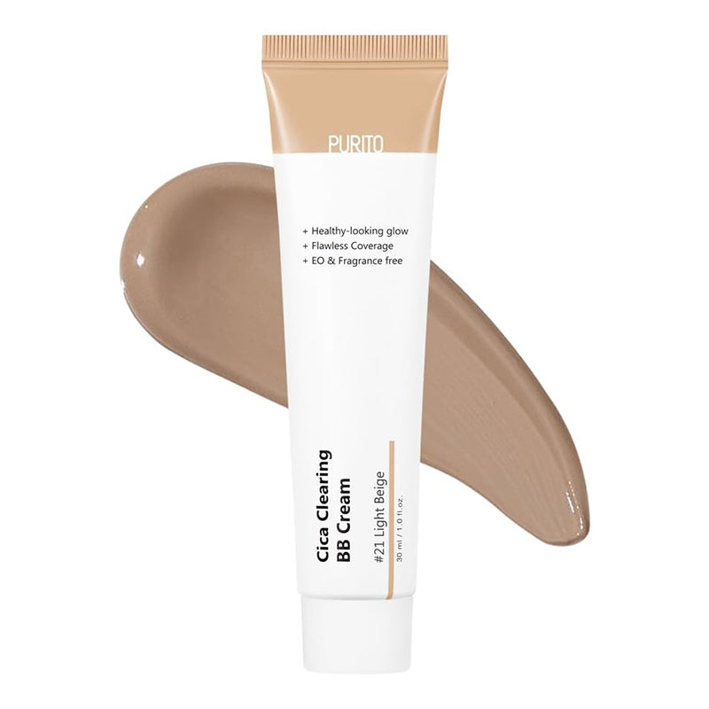 PURITO Cica Clearing BB Cream #21 Light Beige 30 ml