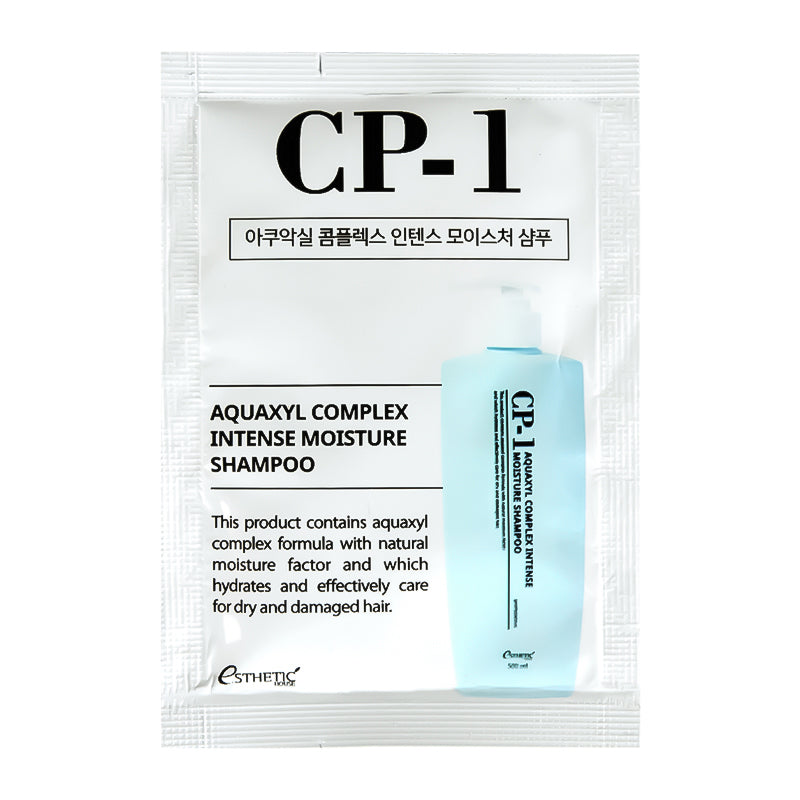 Esthetic House CP-1 Aquaxyl Complex Intense Moisture Shampoo paciņa 8 ml * 50 gab. komplekts
