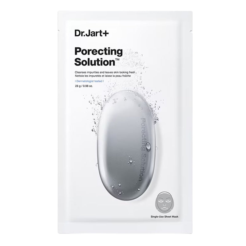 [Dr. Jart+] Auduma maska ​​poru samazināšanai Porecting Solution Dermask, 28 g * 1 gab.