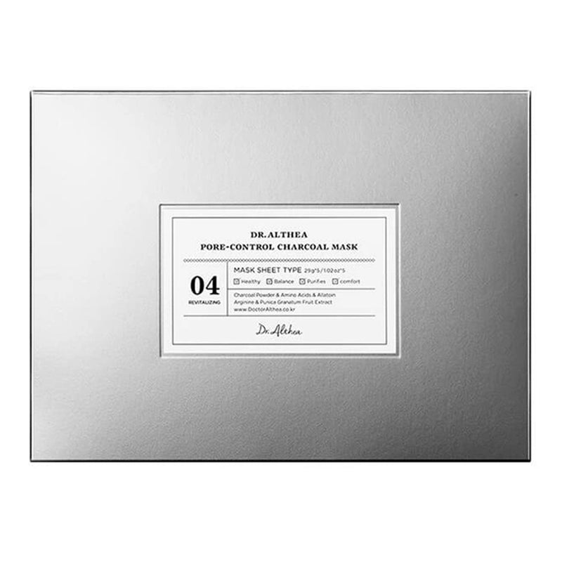 Dr. Althea Charcoal maska poru kontrolei 5 gab. * 29 ml