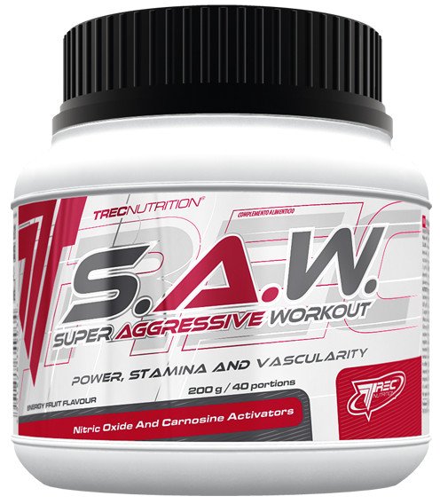 Trec Nutrition S.A.W. Powder, Wildberry - 200 g, sporto papildas