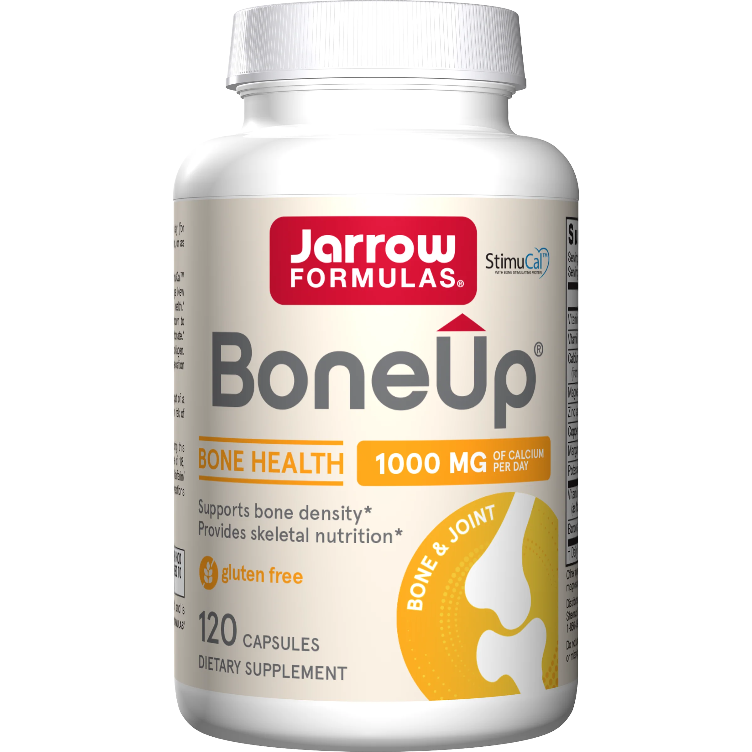 Jarrow Formulas BONEUP kalcija mikrokristāliskais hidroksiapatīts, 240 kapsulas
