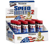 Weider Speed Booster Plus 2, Lemon-Cola - 20 x 25 ml, maisto papildas sportui