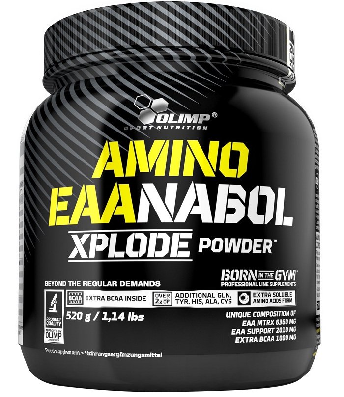 Olimp Amino EAA Xplode, apelsinų, sporto papildas