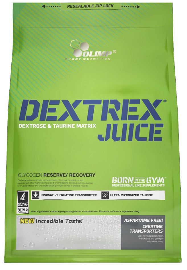 Olimp Dextrex Juice obuolys maisto papildas