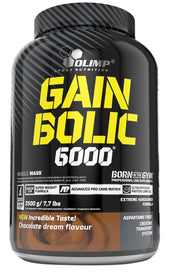 Olimp Gain Bolic 6000, braškių skonio, 3500 g, sporto papildas