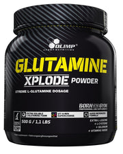 Olimp Glutaminas Xplode apelsinų skonio maisto papildas