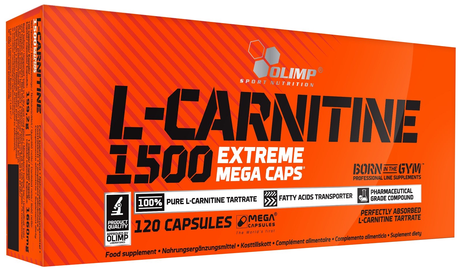 Olimp L-Carnitine 1500 Extreme kapsulės sporto papildas