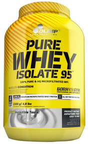 Olimp Nutrition Pure Whey Isolate 95, Vanilės skonis, sporto papildas, baltymai