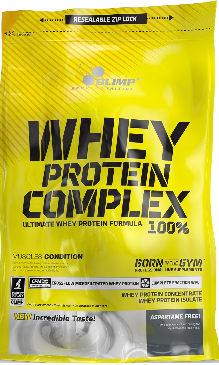 Olimp Whey Protein Complex 700g, braškinė pakuotė