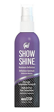 Pro Tan Show Shine, maksimali apibrėžtis, ultra šviesus konkurencijos aliejus purškiklis