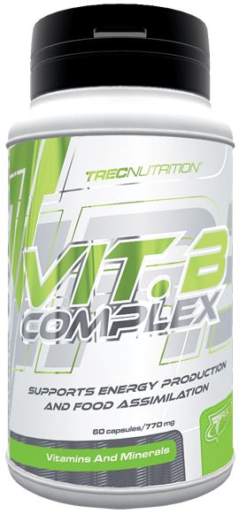 Vitaminų kompleksas Trec Nutrition Vitamin B Complex - 60 kapsulių