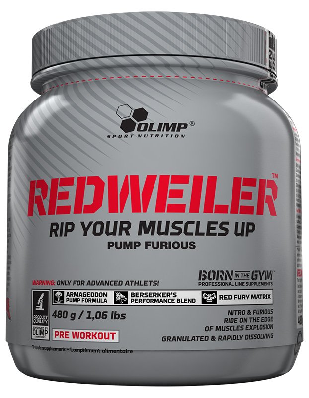 Olimp RedWeiler sporto papildas, apelsinų sultys, 480g