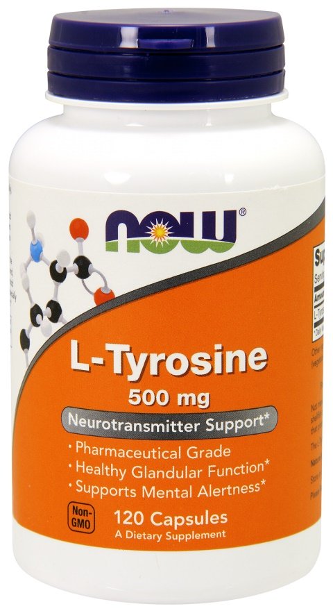 L-Tyrosine maisto papildas kapsulės