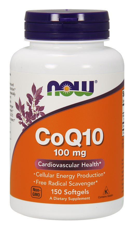 NOW Foods CoQ10 100mg kapsulės