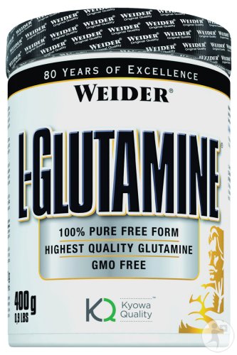 Weider L-Glutaminas, 100% grynas, maisto papildas, amino rūgštys